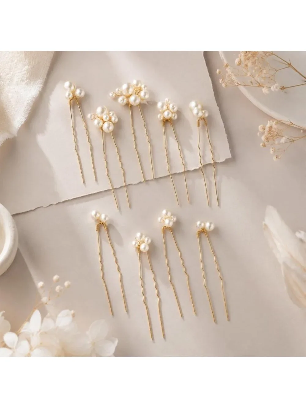 Elegant Pearl Bridal Hair Pins | Wedding Hair Accessories for Brides